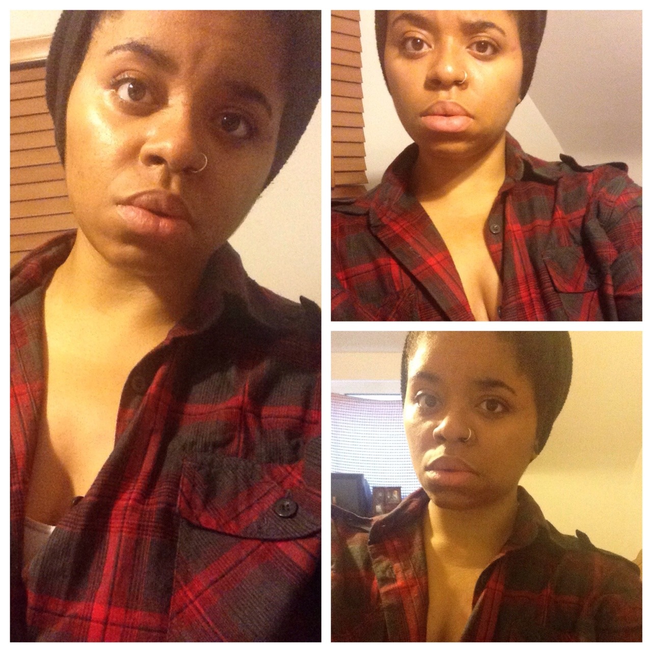 I like this toned down look for me