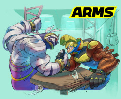 nintendo:  Max Brass and Master Mummy like to get fired up, even in their downtime. Take it outside, guys.