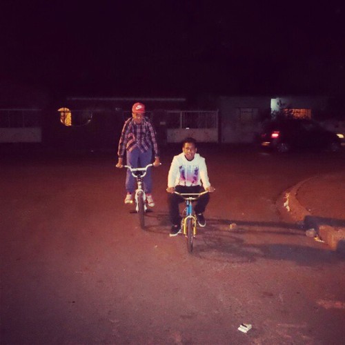 instabicycle: Via @aneesneeso: #late#night#bicycle#rides#small#bicycle#chilled#night