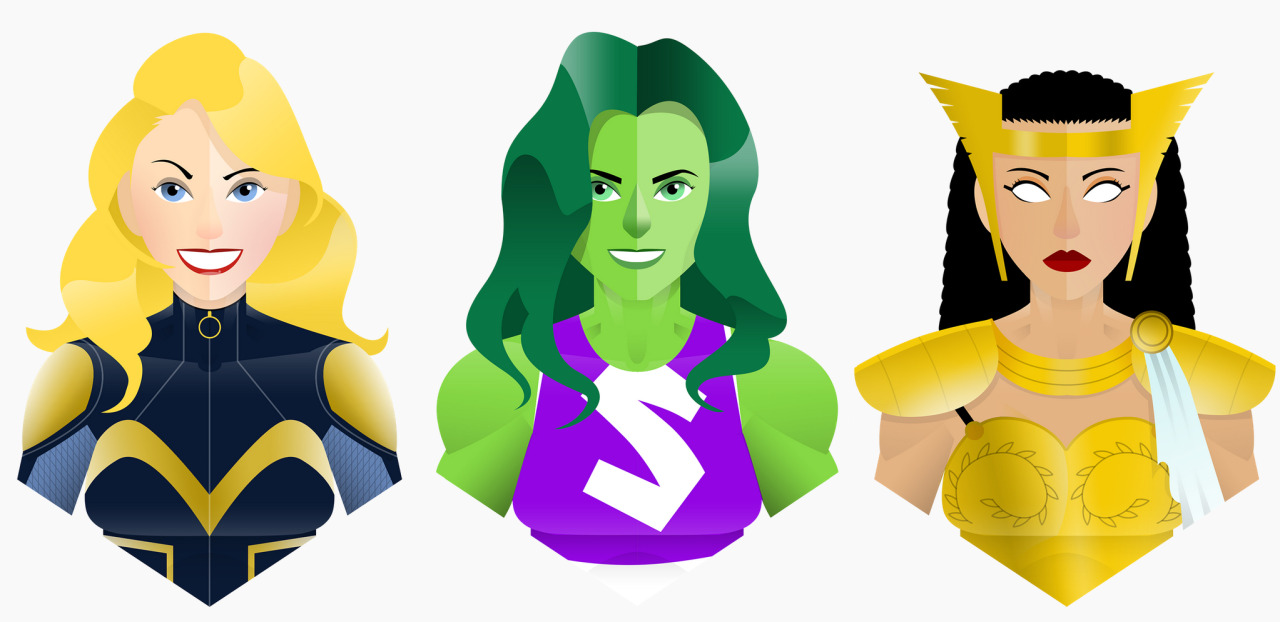 blaze-rocket:  Heroines You Should Know by Bob Al-Greene.