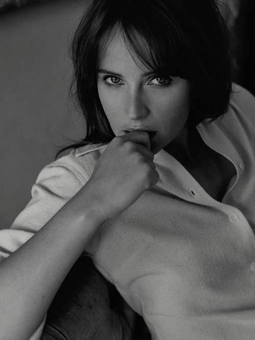 gifstarwars:Felicity Jones photographed for The Hollywood Reporter