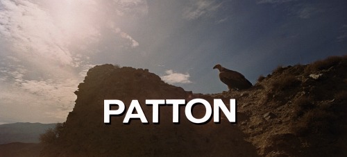 Patton  [ 1970 ] Dir:  Franklin J. SchaffnerDoP:  Fred J. Koenekamp