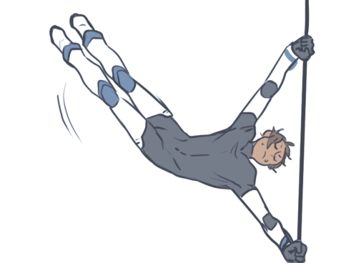 cosumosu:He has the strength and flexibility to do the splits and possible flag pull-ups and I’m jus