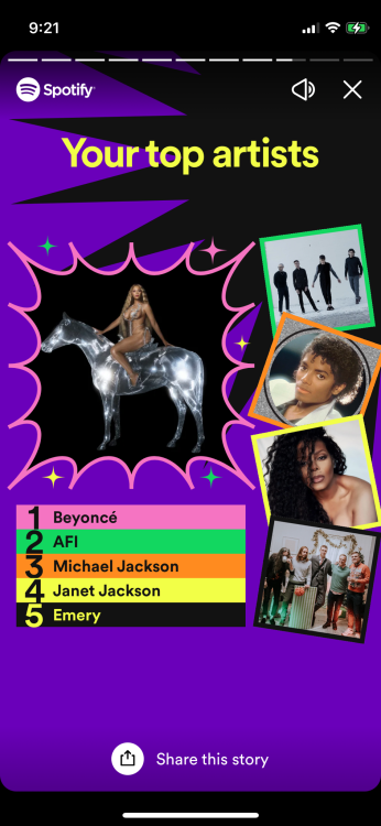 This is the first time AFI got knocked out of the top spot ever 