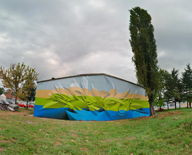 whisplash:  Italian graffiti writer, painter and sculptor Manuel Di Rita (aka Peeta)