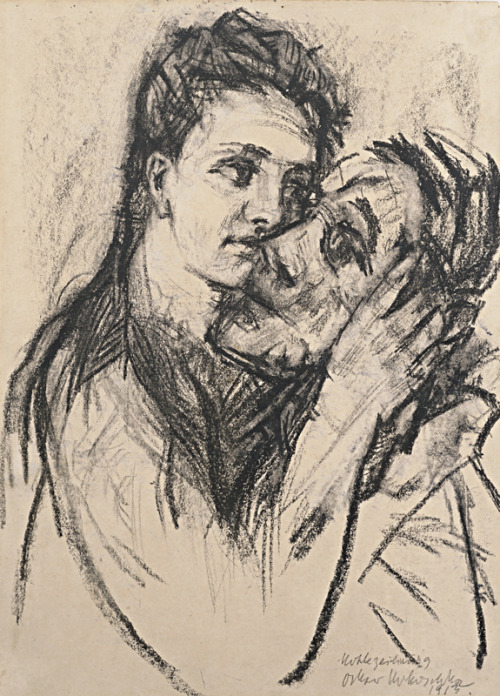noceans:Oskar Kokoschka, Alma Mahler and Oskar Kokoschka, 1913