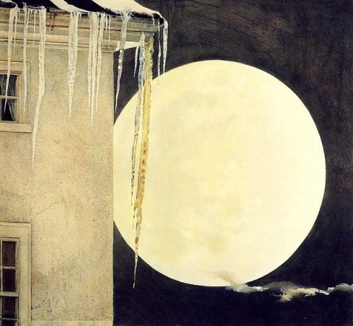 robur-le-conquerant:  chi-gravemente:  Andrew Wyeth. Moon Madness (1982).
