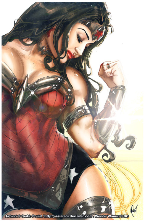 littlebunnysunshine:  WOMAN OF WONDER by J-Estacado 