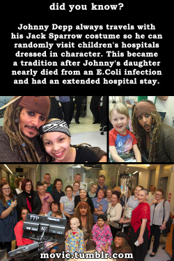 movie:   In case you needed more reasons to love Johnny Depp | More movie facts 