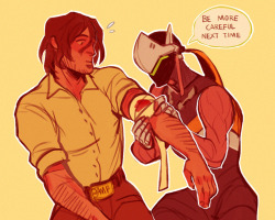 mureh: ovw secret santa from twitter for