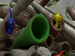 suppermariobroth:  Mario reference in one of Nintendo’s new Pikmin short movies.
