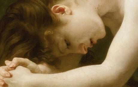 detailedart: Detail #1 of 🎻 Biblis (1884), by William-Adolphe Bouguereau. 