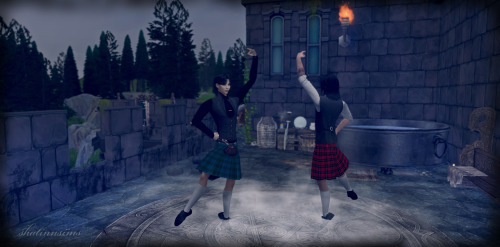 Sims 4 - Highland dance (Gaelic dance)