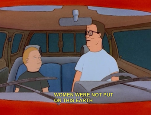 boycameron:  skullxcrusher:  thank u hank hill  King of the Hill dispensing hardcore wisdom 