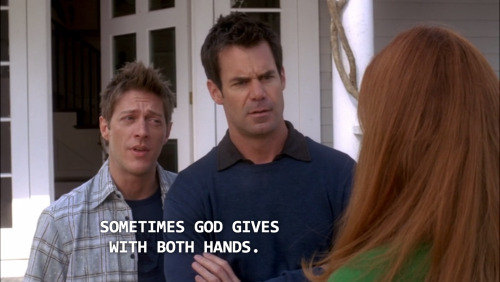 hormonesandhoney:  The only man on Wisteria Lane who saw through these women.  