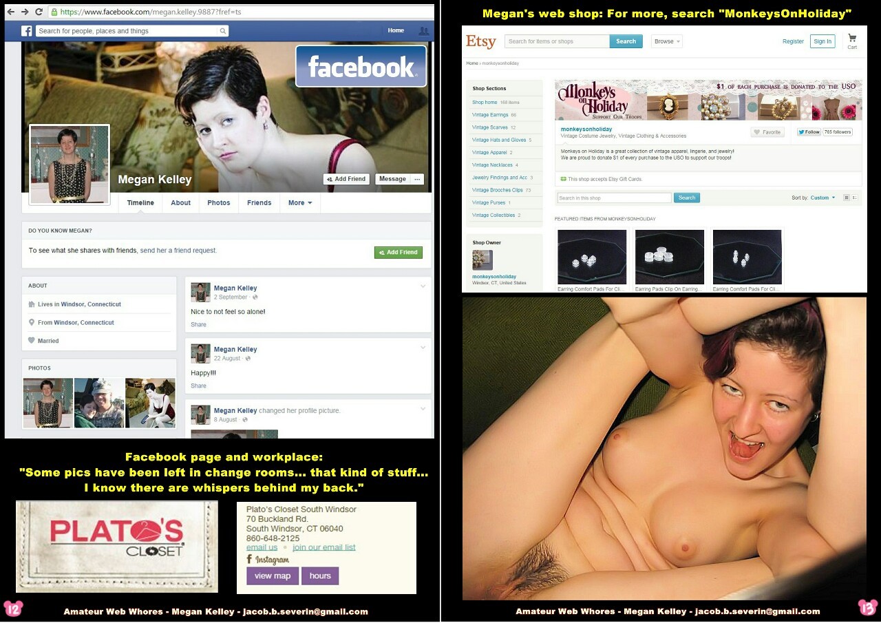 stolenpicsonly:  Megan Kirk Kelley from Windsor, Connetticut exposed