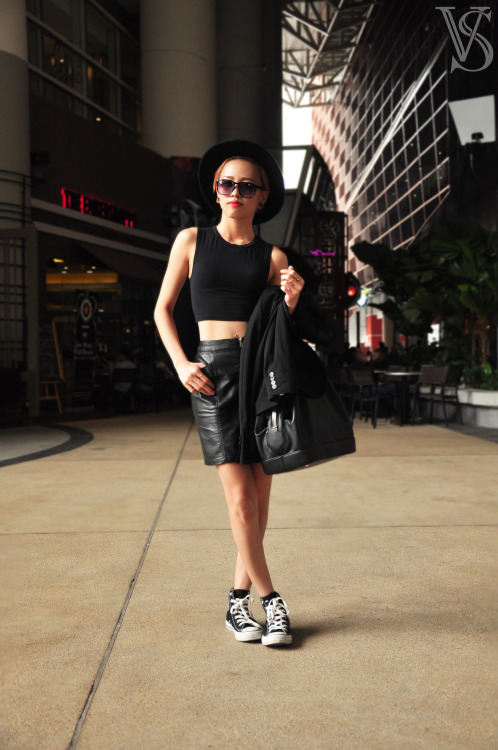 Perfect in Black,@ladysavoon of KTNK Dance crewMac ‘14Paradigm Mall, Selangor