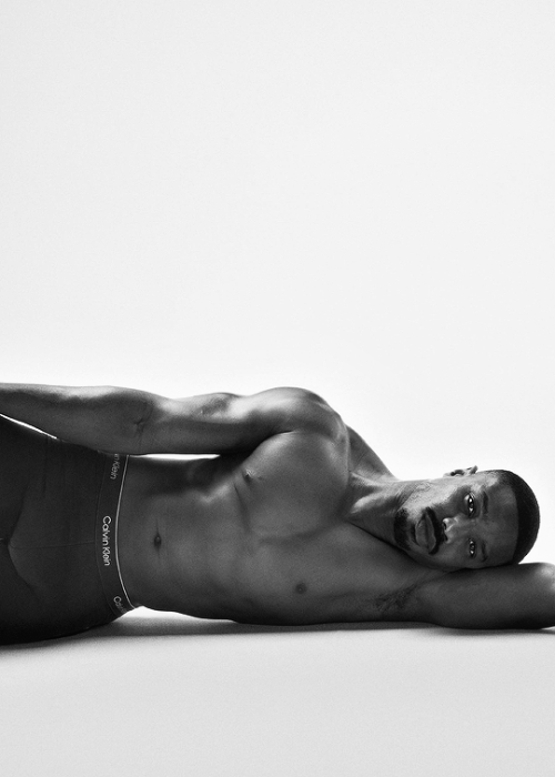 gay-bucky-barnes:  MICHAEL B. JORDAN  photographed by Mert and Marcus for CALVIN KLEIN