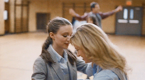 sidonielarson:Brie Larson and Rooney Mara in Tanner Hall (2009)