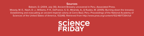 sciencefriday:  The ancient Wari people of Peru really knew how to throw a party.  Sounds like our k