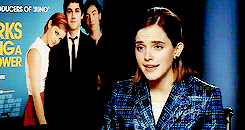saoirsesronan:  I was very well educated. My dad paid me to go to a very good school but, you know, when my parents divorced, we didn’t have any money for a while. My birthday present was my school uniform and my pencil cases. I think that’s one of