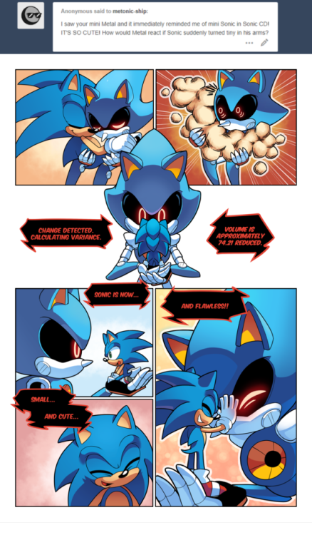 Sonic x NeoMS ] Just a gift - Metonic Ship - by TheMetonicLover on