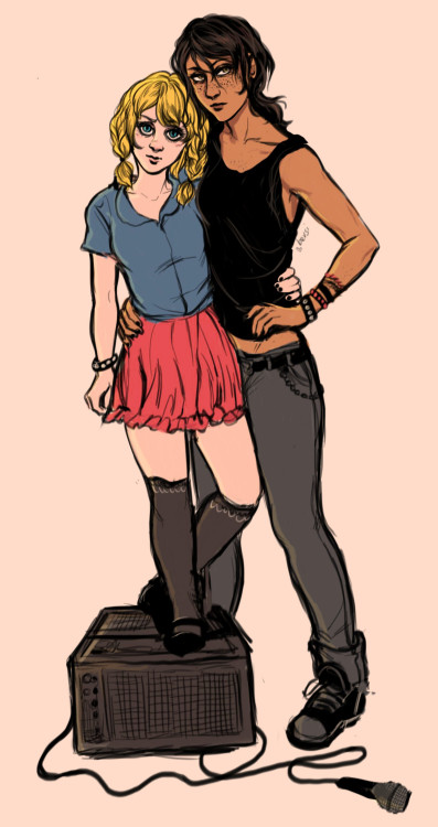 bevsi:i may be working on a band comic…. christa may be band manager…. i may be EXTREMELY gay