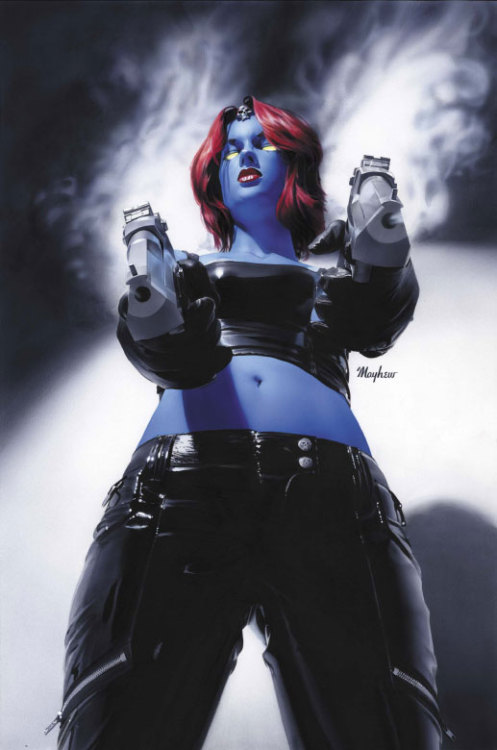 Porn photo league-of-extraordinarycomics:Mystique by Mike