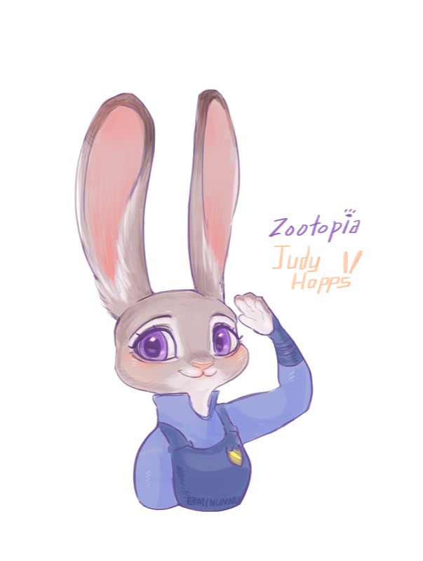 miele-turquiose:  20160302  Zootopia  Judy Hopps and Gazelle :D  