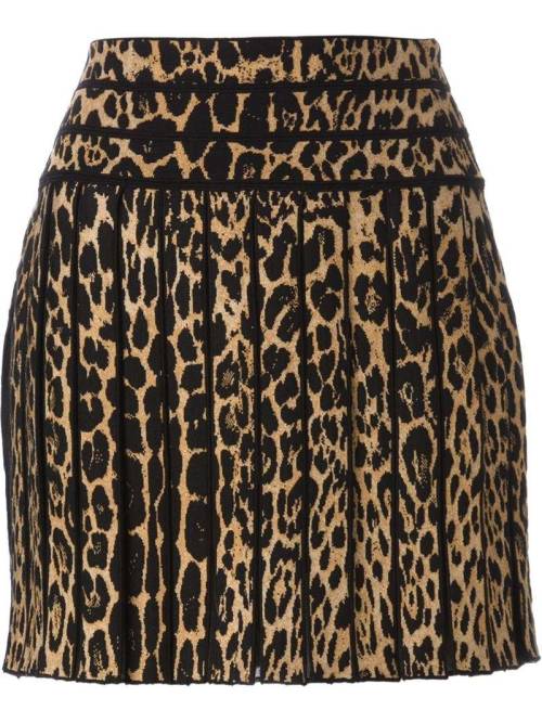 ROBERTO CAVALLI leopard print pleated skirtYou’ll love these Skirts. Promise!