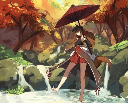 lalansane: &ldquo;気が早いので去年の秋の絵をまとめました t.co/27l7LdtStW&rdquo;