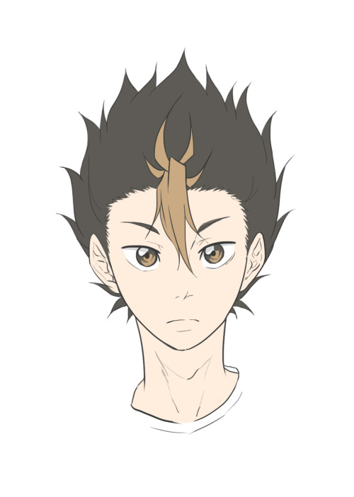 drawverylittle:  Tanaka, Tanaka, let down your hai– oh. 