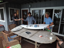 Vanssurf:  Don’t Forget To Share Your Wax! Wade Goodall, Nathan Fletcher, And Tanner