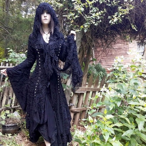 Loving this swamp witch jacket from Punk Rave.
