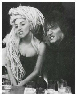  Gaga & Richie Sambora at artRAVE 