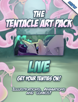 Tentacleartpack: The Art Pack Is Now Live!!!  Standard Edition: 3 Comics, Animated