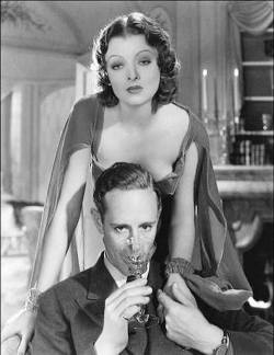   Myrna Loy and Leslie Howard in The Animal