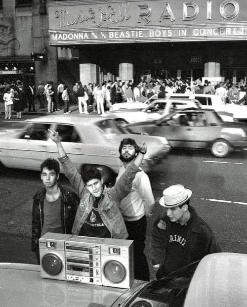 yodaprod: Beastie Boys with Rick Rubin at Radio City Music Hall, New York City (1985)
