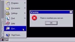 screenshotsofdespair:  (This is from Neil Cicierega’s seminal art project Windows95 tips, tricks and tweaks.) 
