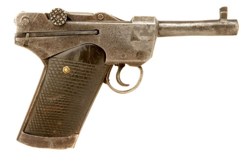 Home made semi automatic pistol crafted by the Vietcong during the Vietnam War.from Deactivated Guns