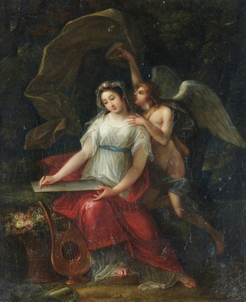 Jacques-Francois Momal (1754–1832)Flore et Zéphir , 1827