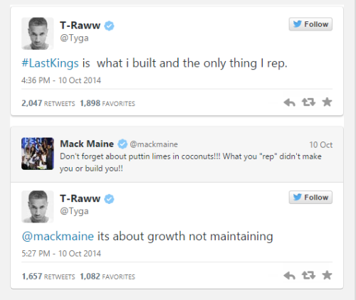 northmiamigoon:  labias:  tyga about to become more irrelevant than he already is   M A C K
