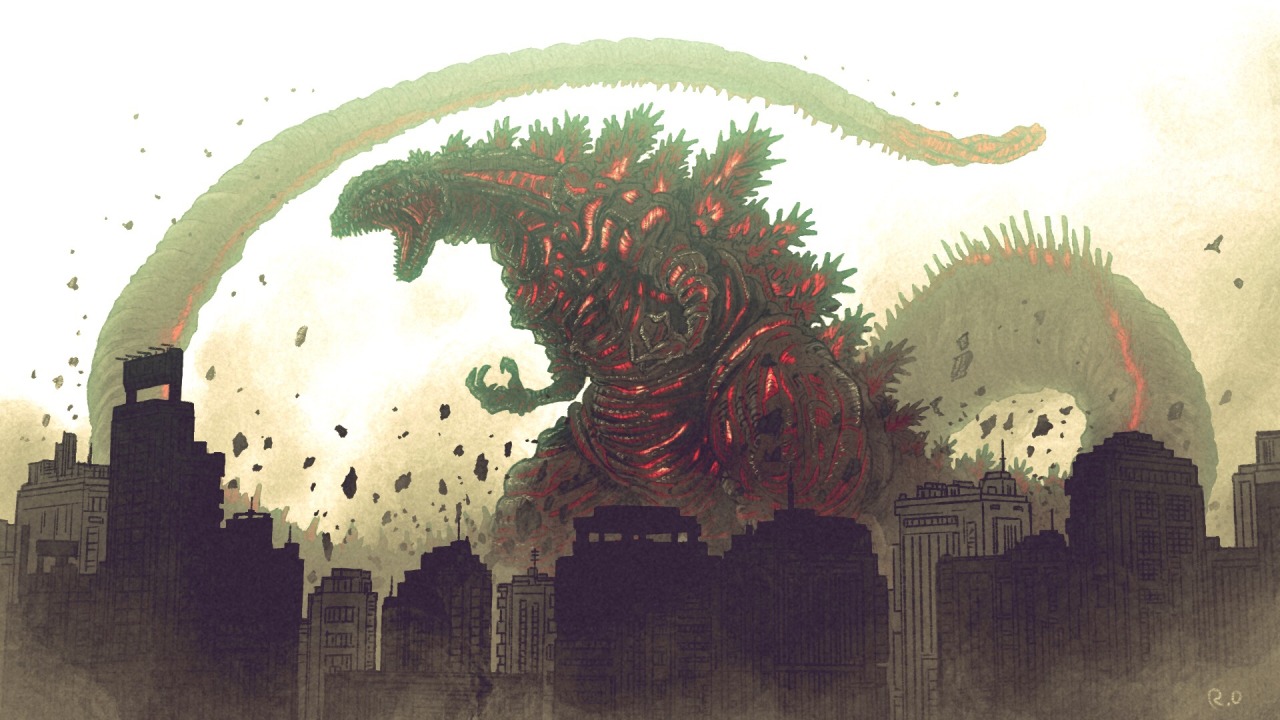 rageomega:  ryosiroryosiro:  シン・ゴジラ描きました 早く観たい  