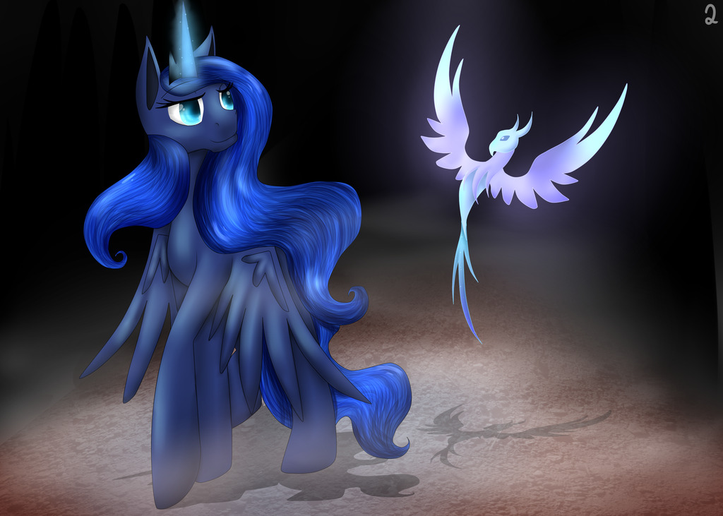 theponyartcollection:  Fanart - Lady Darkness by ~Lairai 