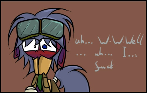 ask-rustygears:  Q - Heartache: hey were you checking me out? Uh it b-be ok c-cause I um I uh….y-yeah A - Uh… W-w-well … Uh… I… Fuck  X3 D'aww~!