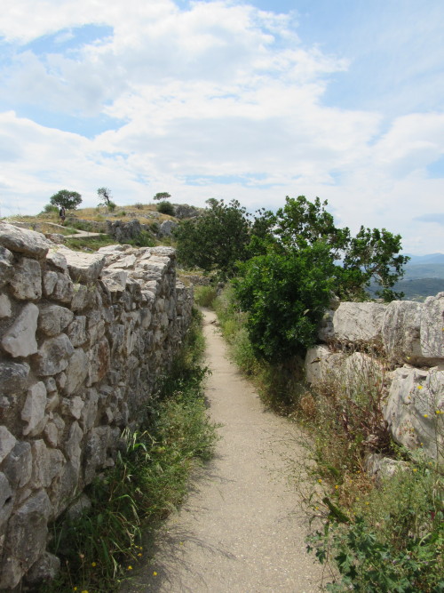 c-aesarion:The Bronze Age fortification of Mycenae. 14/05/2015