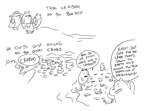 wedrawbears:  CAPTAIN CRABOO development drawings part 1 