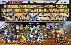 Core Sm4Sh Roster Complete! Just Dlc Left.  #Amiibo #Amiibohunter #Supersmashbros