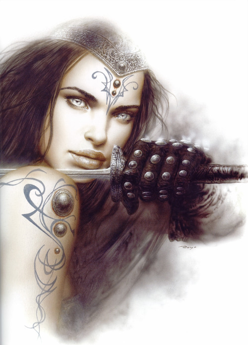 slow-deep-hard:  Subversive Beauty • Luis Royo • Ilustration: Traditional Art. II [ I ] [Web]