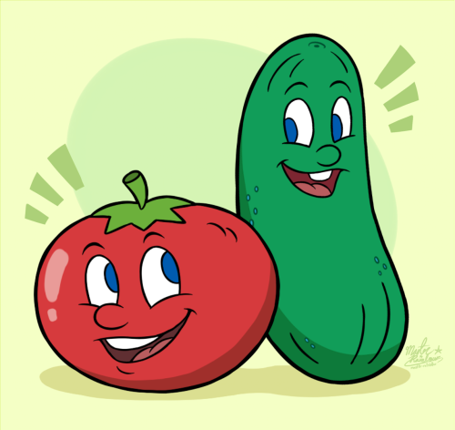 How to Draw Bob and Larry from Veggietales with Easy Step by Step